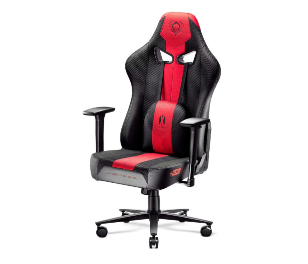 DIABLO Chairs X-PLAYER 2.0 Normal Size materiałowy karmazynowo-antracytowy - 1208664 - zdjęcie 3